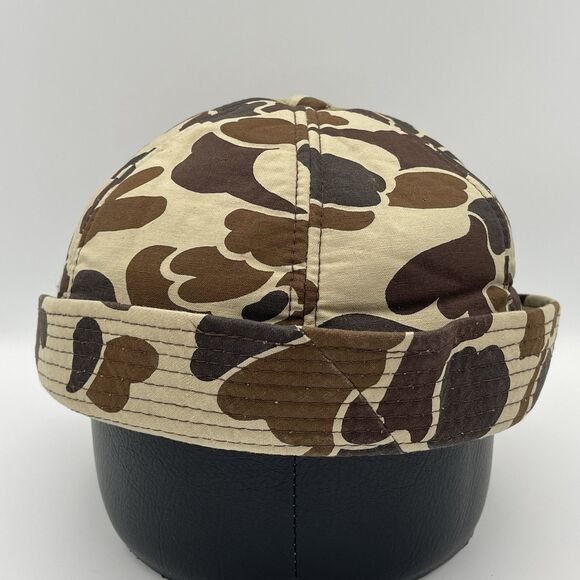 Vintage Winchester Bird Hunting Hat Jones Style Dog Camo Size Large W/ Ear Flaps - Picture 5 of 13